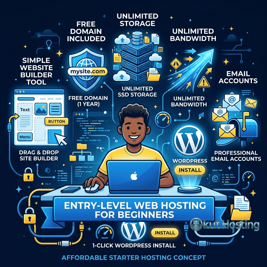 iPage Hosting Service - Entry-Level Web Hosting Plans - Featured Image